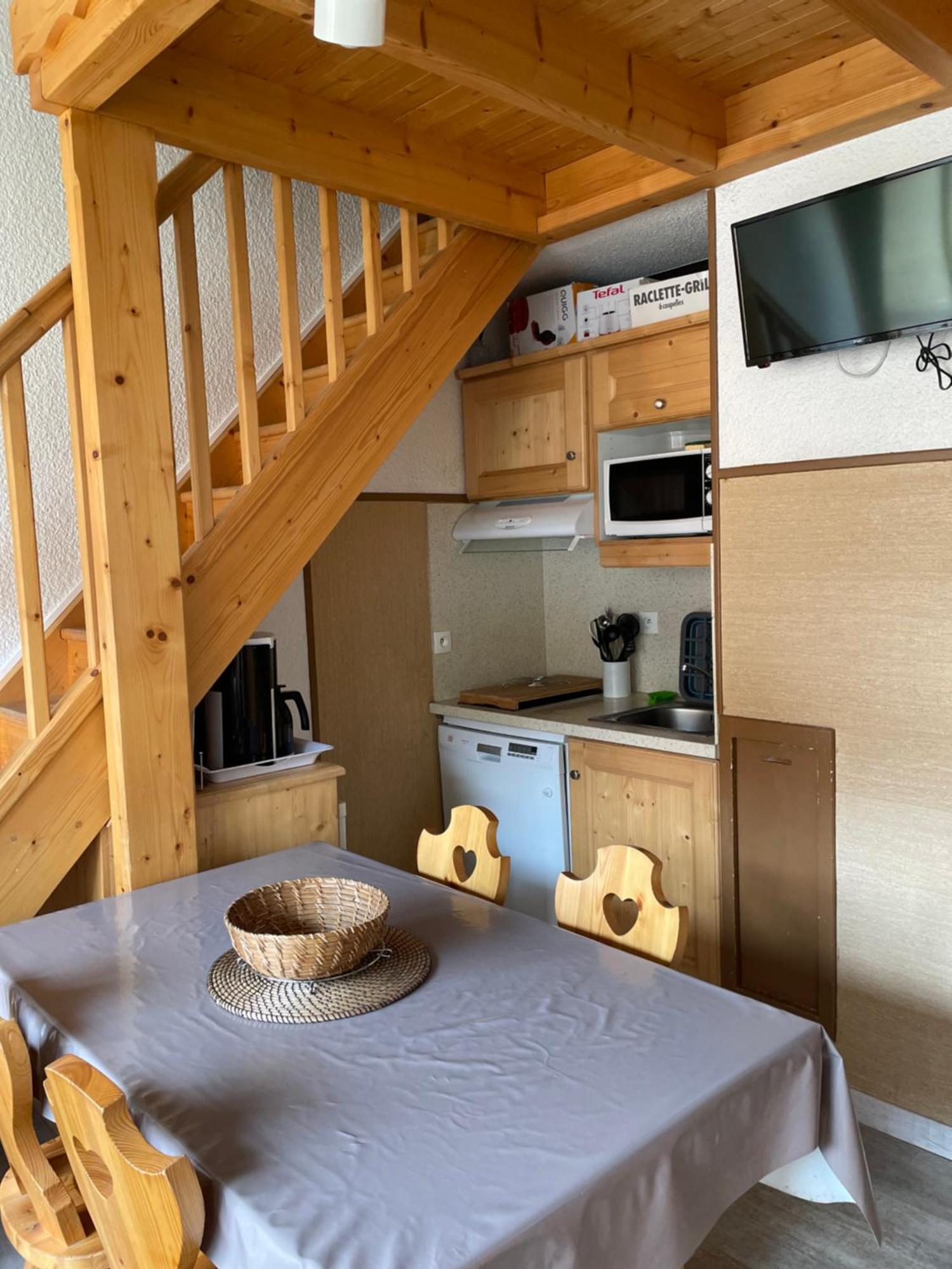 Appartement Pour 6 Personnes Au Pied Des Pistes Au Calme Aux Menuires Les Asters 생마르탱 드 벨빌 외부 사진